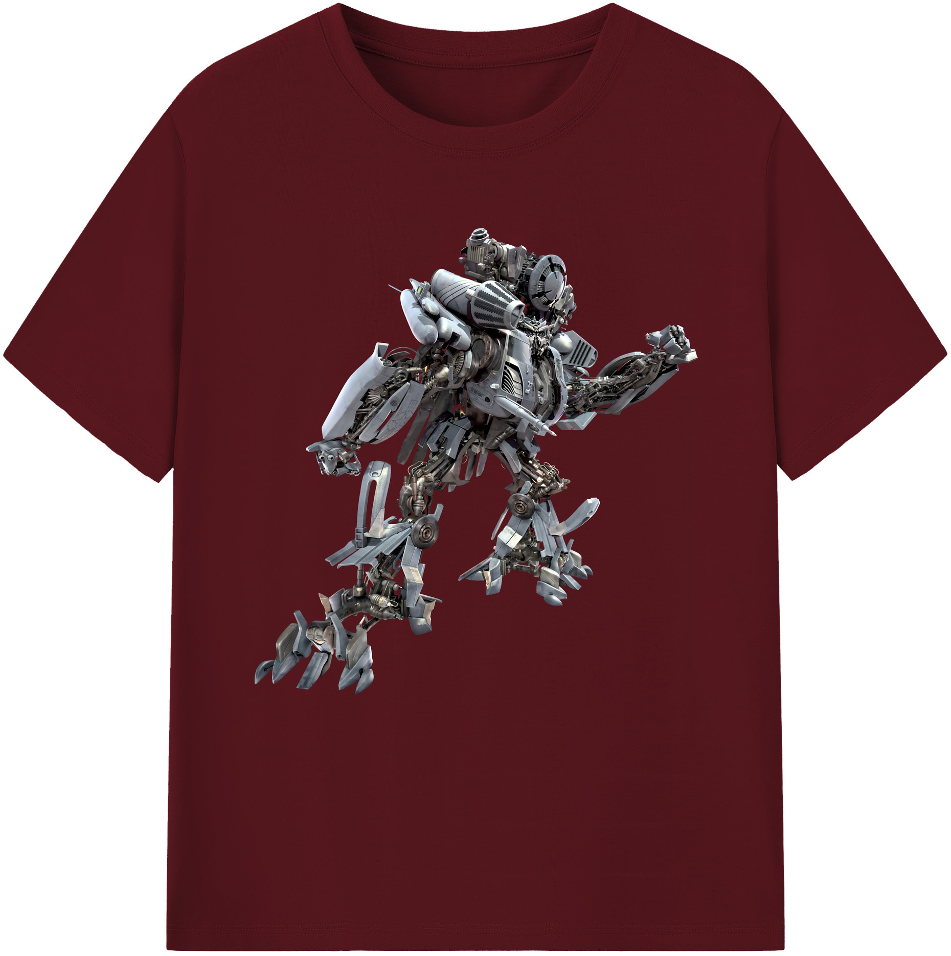 （画像用） Transformers トランスフォーマー 綿100％半袖Tシャツ（フロントプリント）
